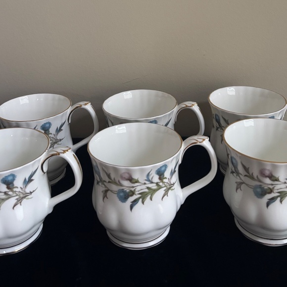 Royal Albert Other - Six Royal Albert Brigadoon Coffee Mugs
